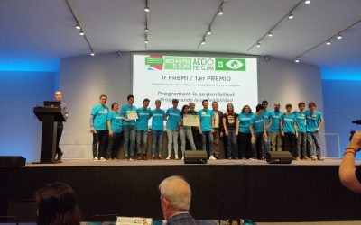 L’IES Xixona repeteix èxit i gana el primer premi d’un concurs nacional amb el seu projecte d’espai sostenible