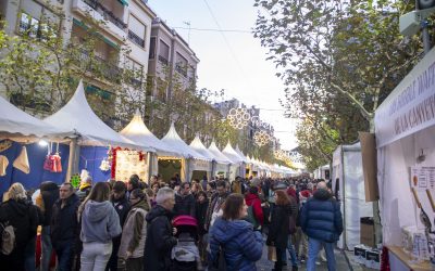 La Fira de Nadal de Xixona torna a superar-se  i arriba als 140.000 visitants