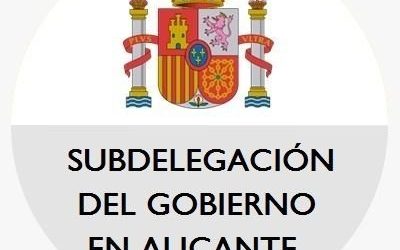 Carta de servicios de la Subdelegación del Gobierno en Alicante