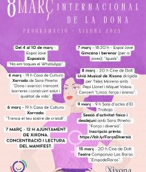 Xixona celebra el Día Internacional de la Mujer